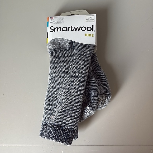 Smartwool Unisex Crew Hike Socks Large NEW - Picture 1 of 3